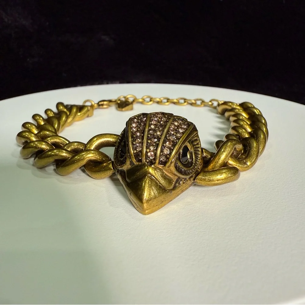 🐦✨ Kurt Geiger London Bird Head Chain Bracelet – Statement Piece - Picture 10 of 13